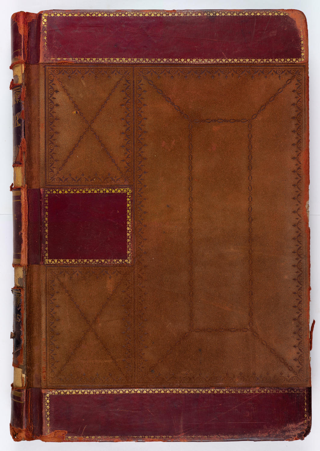 Music Hall Accounting Ledger, volume 4, front cover