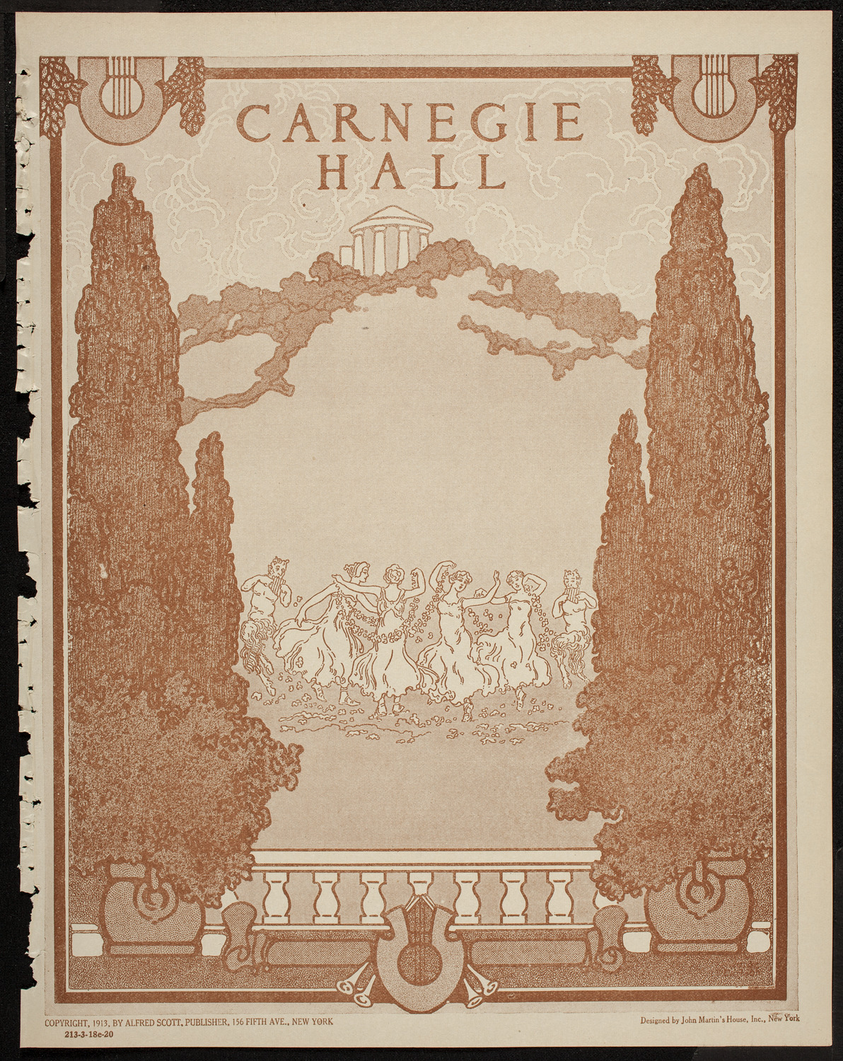 Boston Symphony Orchestra, March 18, 1920, program page 1