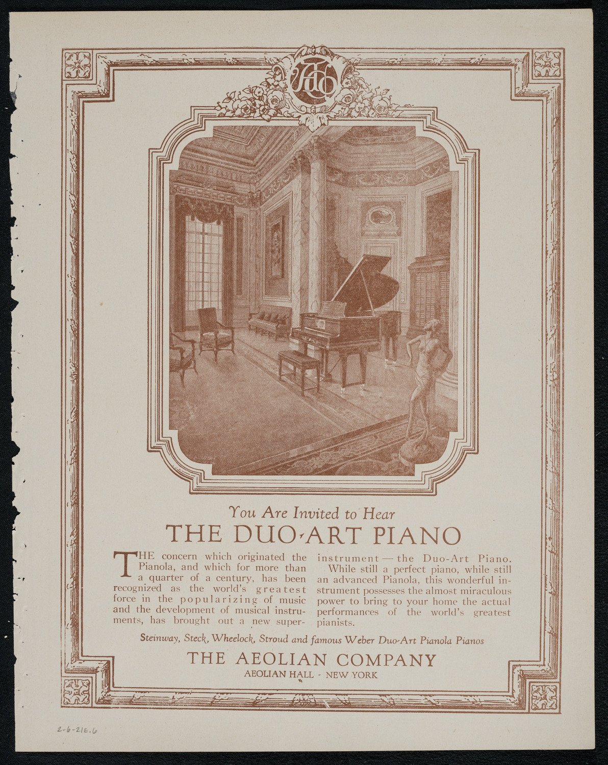 Burton Holmes Travelogue: Visions of Venice, February 6, 1921, program page 11