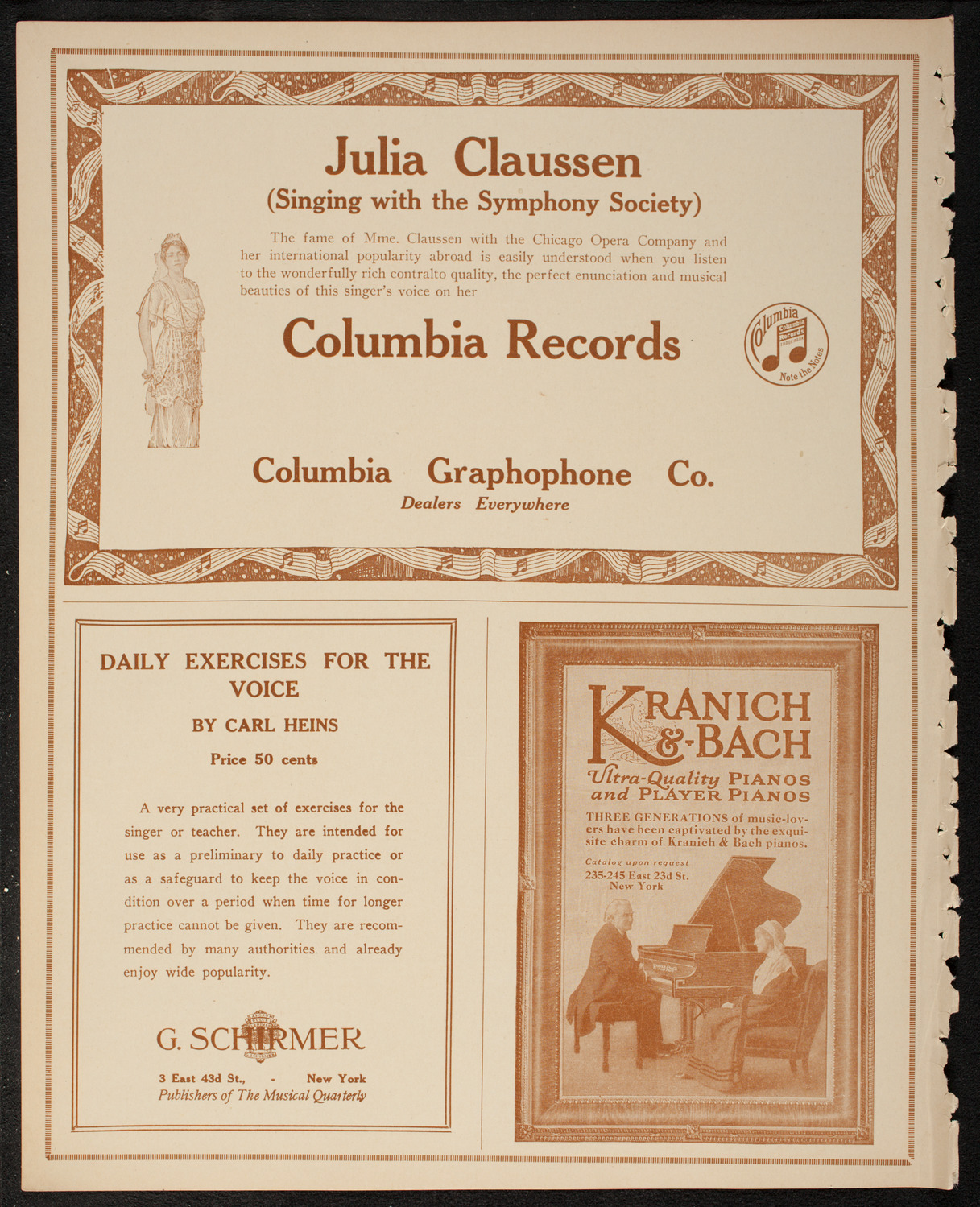 Symphony Concert for Young People, February 24, 1917, program page 6