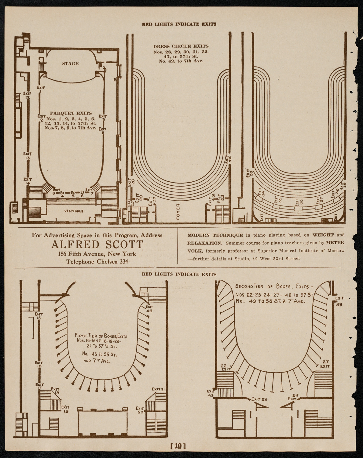 New York Philharmonic, March 10, 1922, program page 10
