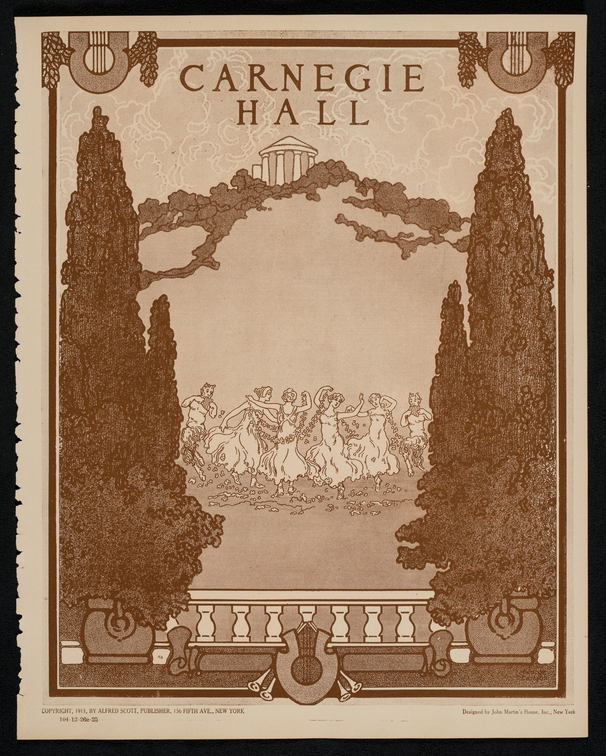 Oratorio Society of New York, December 26, 1925, program page 1
