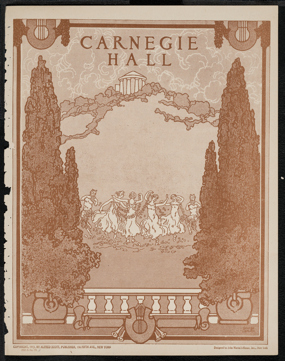 Symphony Concert for Young People, March 5, 1921, program page 1