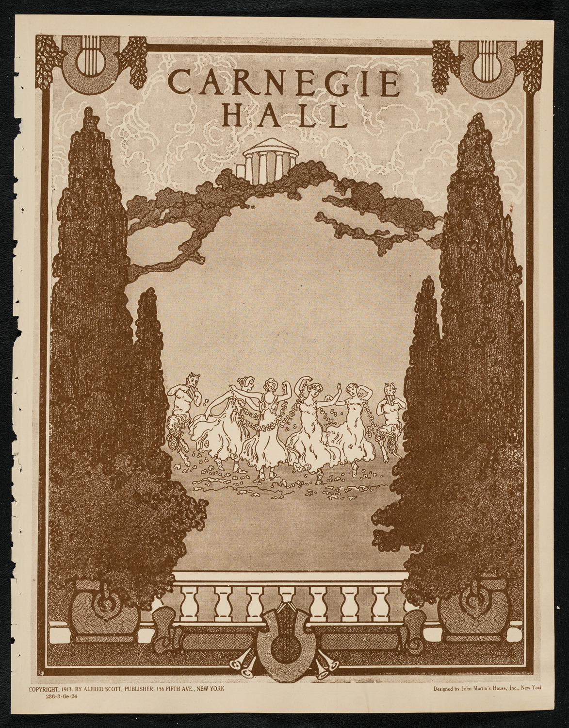 New York Philharmonic, March 6, 1924, program page 1