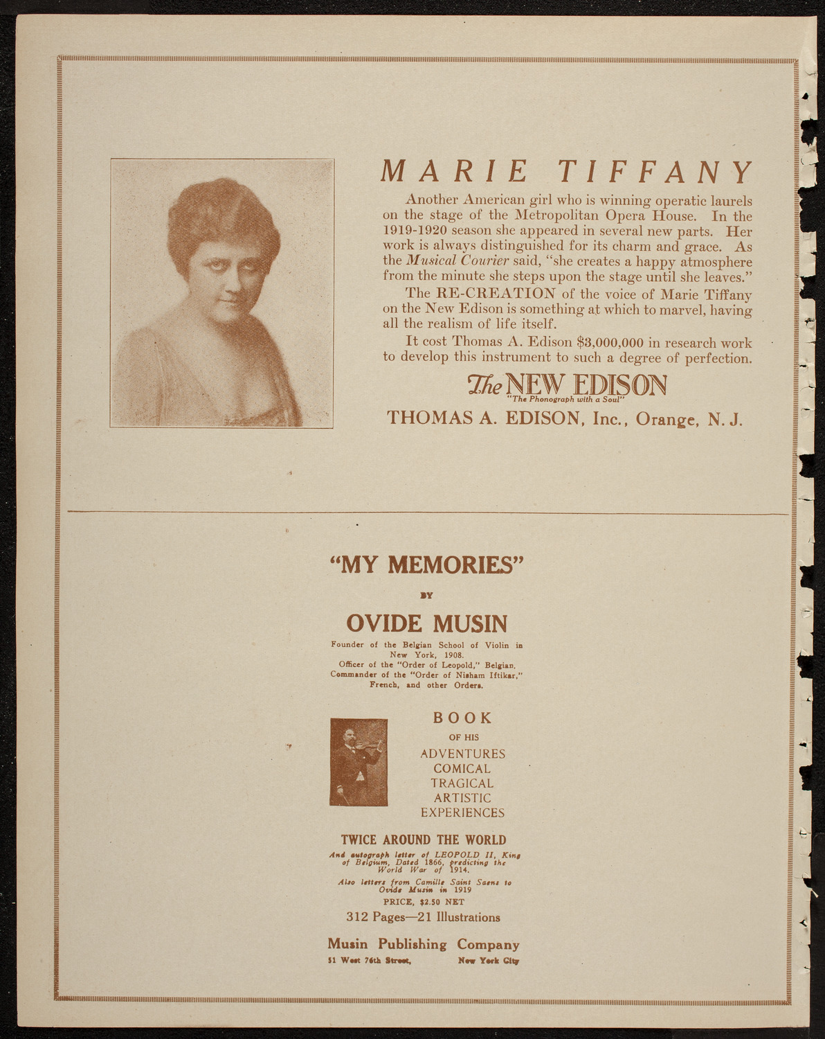 Graduation: College of Pharmacy of the City of New York, May 20, 1920, program page 2