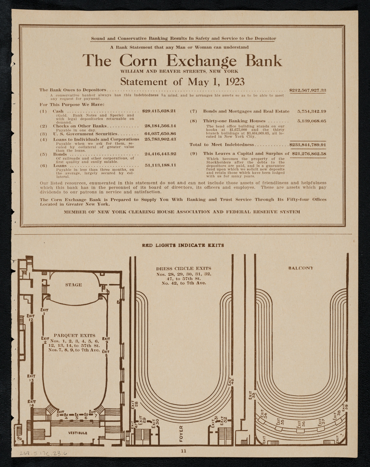 Graduation: Columbia University College of Pharmacy of the City of New York, May 17, 1923, program page 11