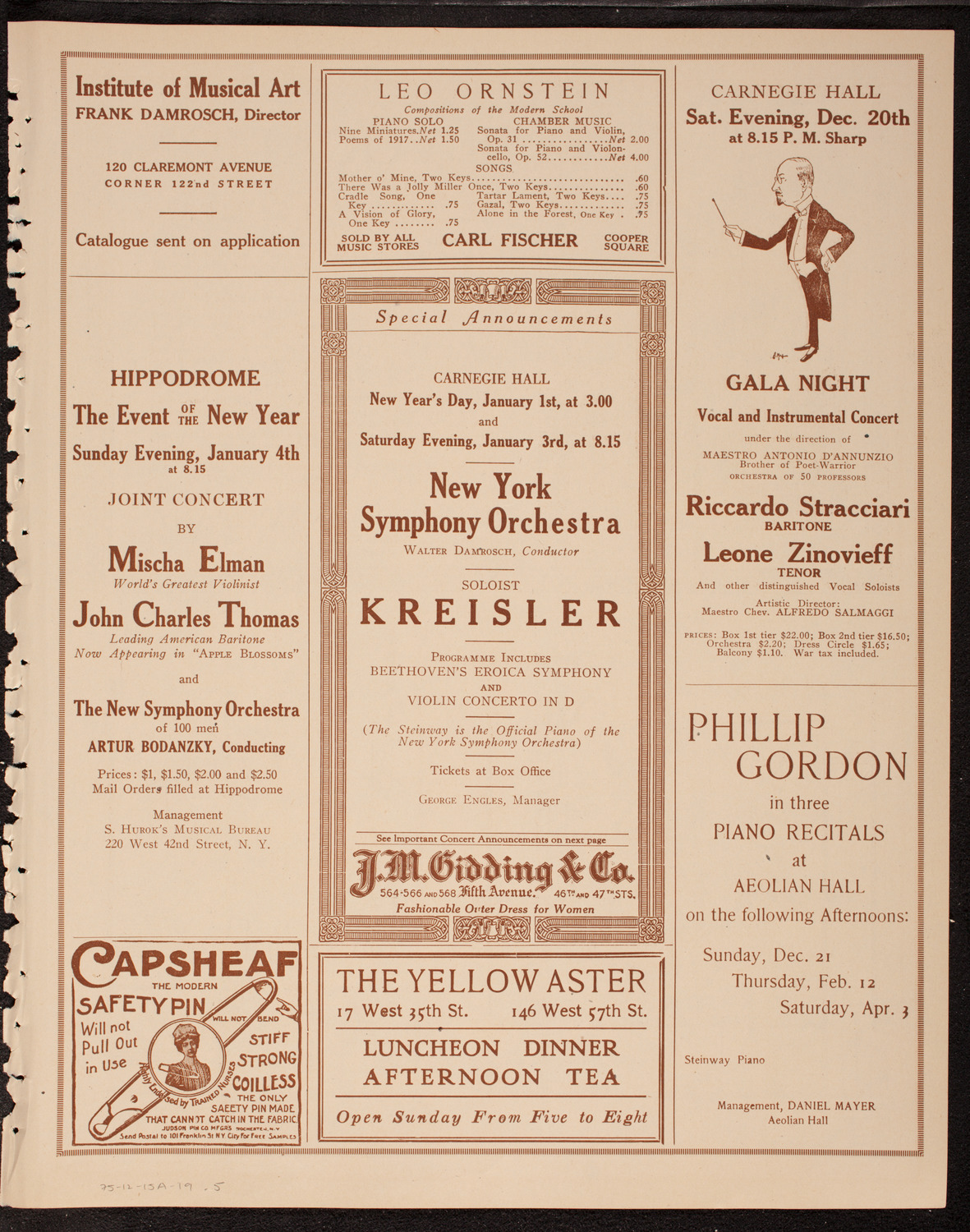 Newman Traveltalks: France Victorious, December 15, 1919, program page 9