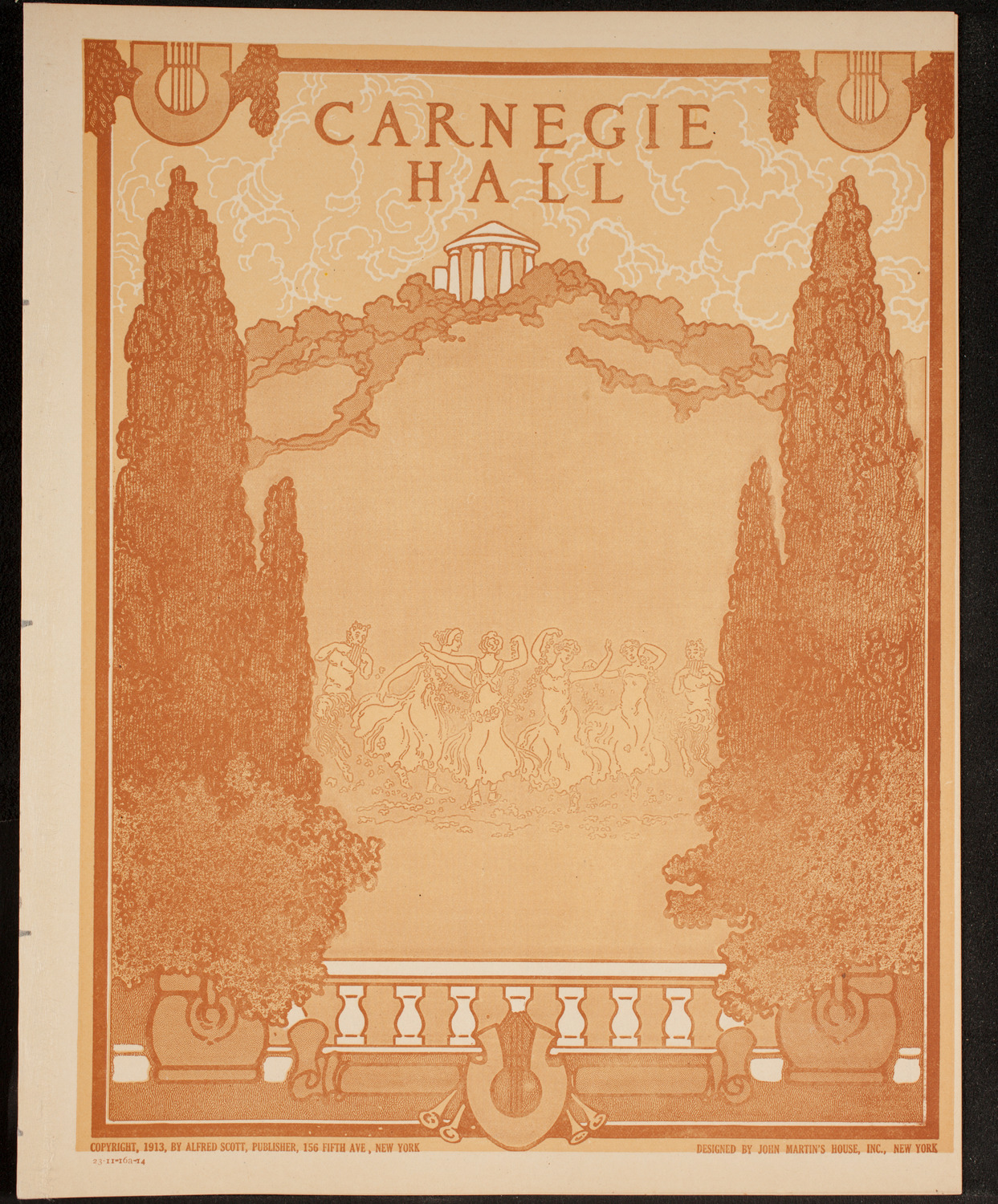 Elmendorf Lecture: Around the Mediterranean, November 16, 1914, program page 1