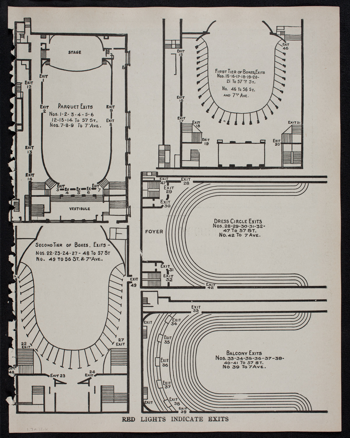 New York Philharmonic, January 7, 1912, program page 11