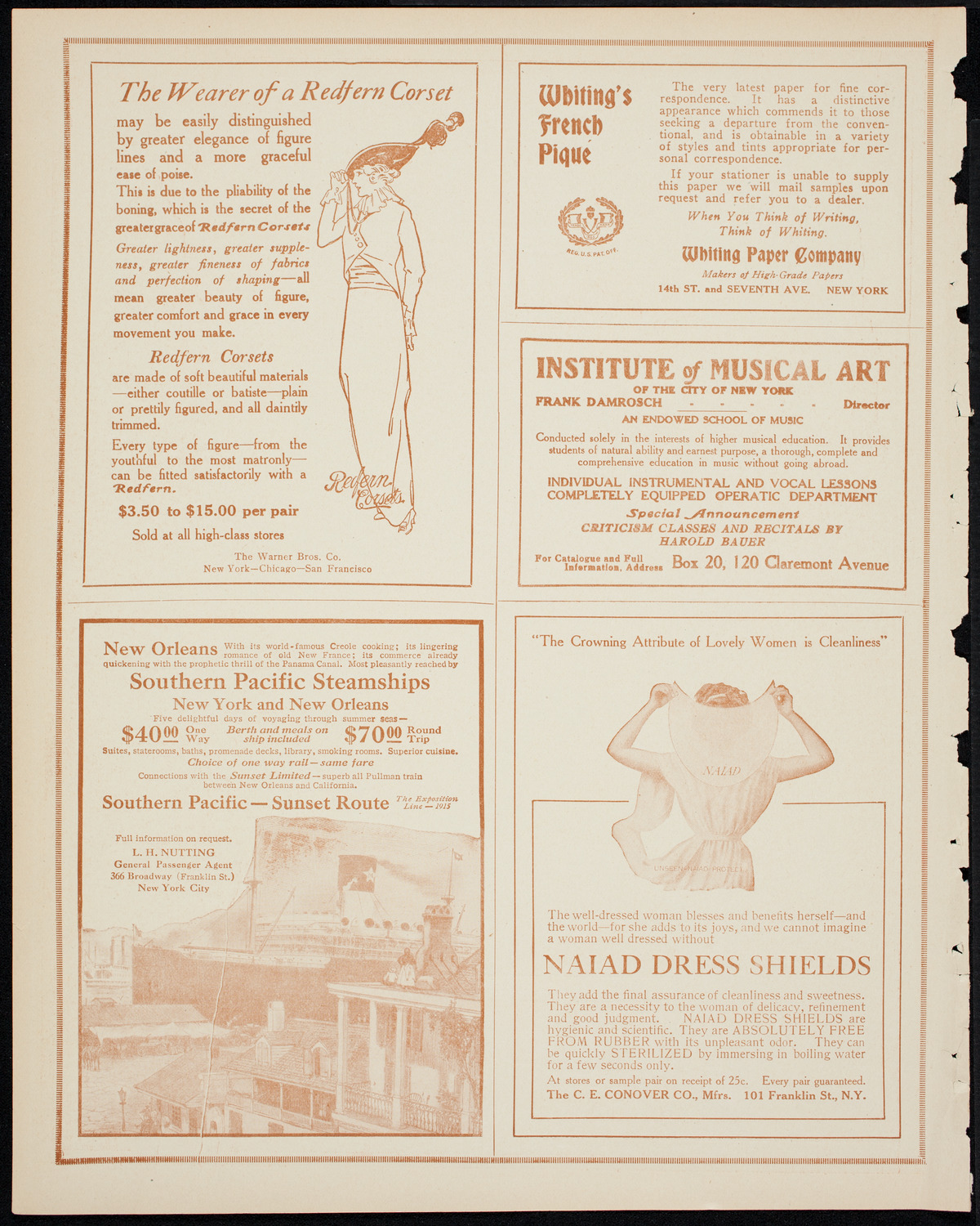 Newman Traveltalks: Florence and Venice, March 29, 1914, program page 2