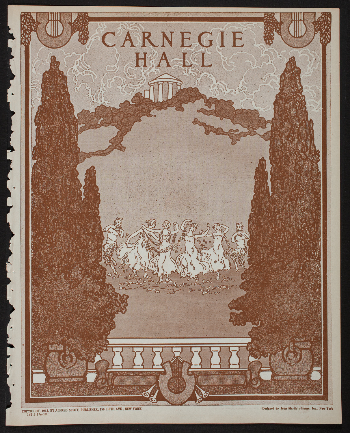 Lecture by Lieutenant Patrick Alva O'Brien, R.F.C, February 17, 1918, program page 1