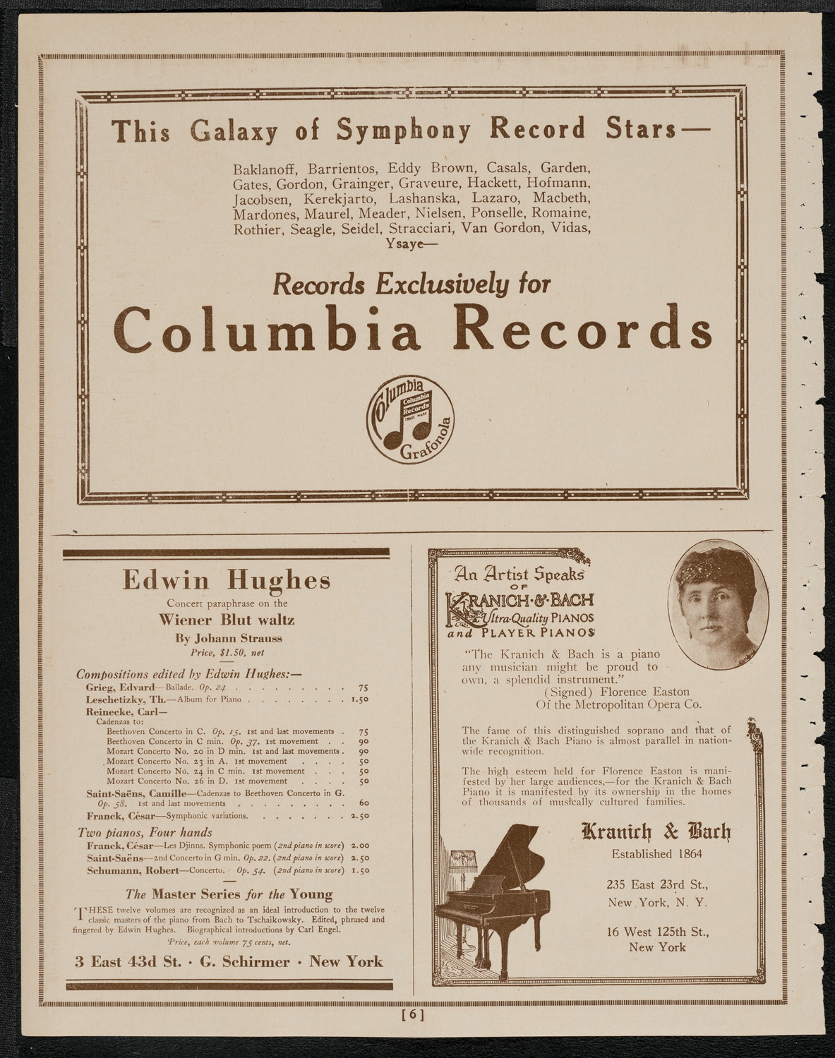 Pupils of Christine Dobbins, May 18, 1921, program page 6