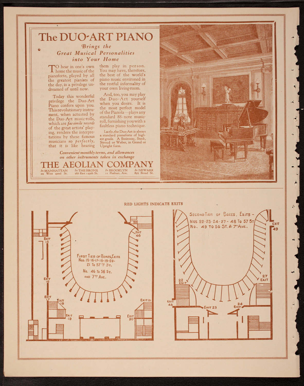 Philadelphia Orchestra, December 2, 1919, program page 10