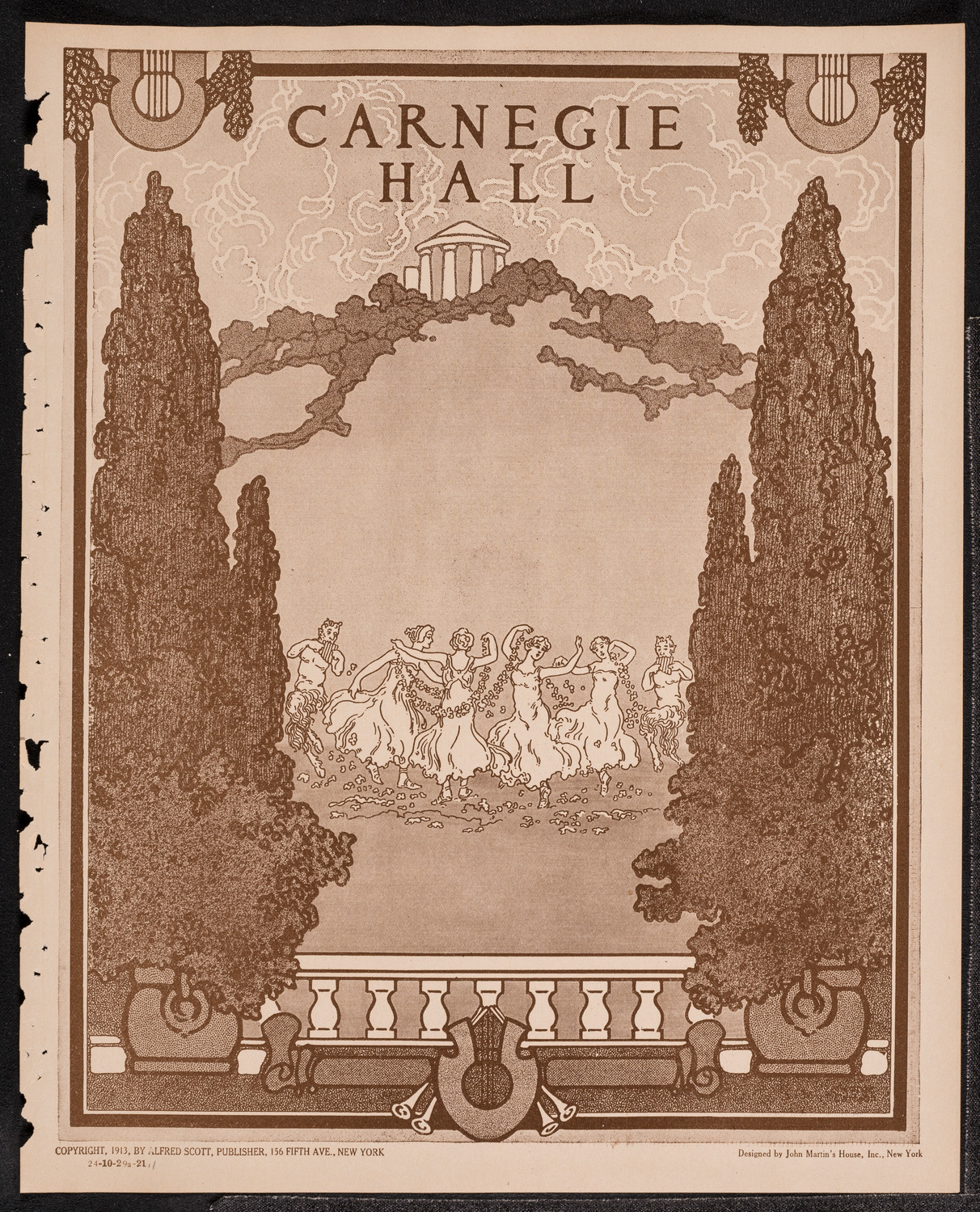 Symphony Concert for Young People, October 29, 1921, program page 1