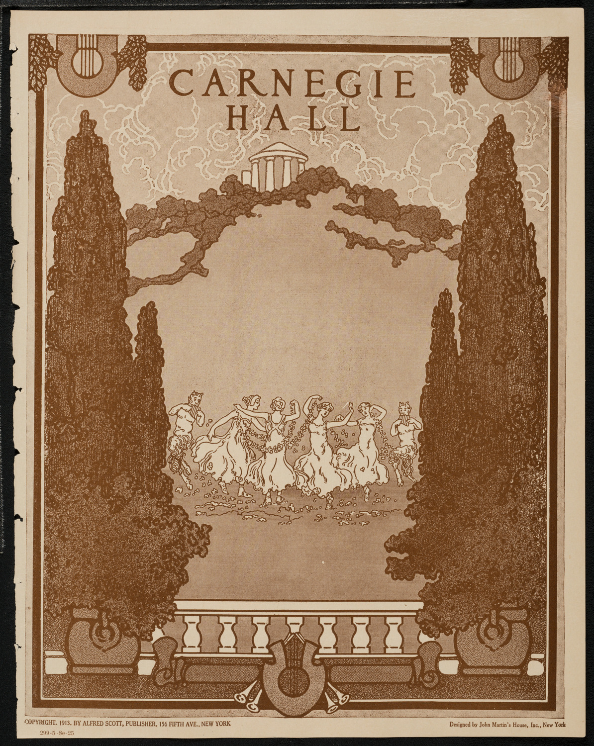 New York Music Week Association Concert, May 8, 1925, program page 1