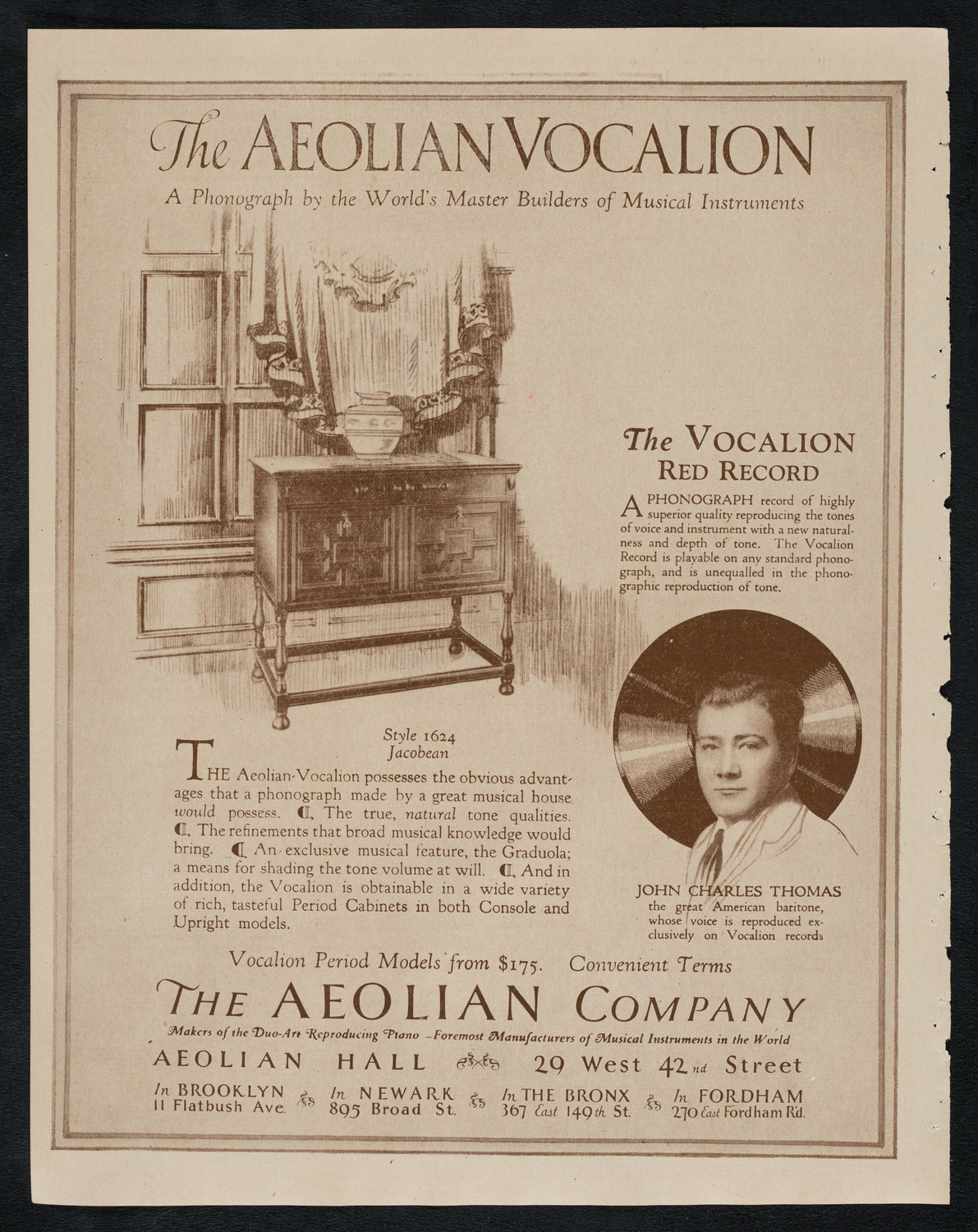 World Peace Mass Meeting, March 19, 1923, program page 2