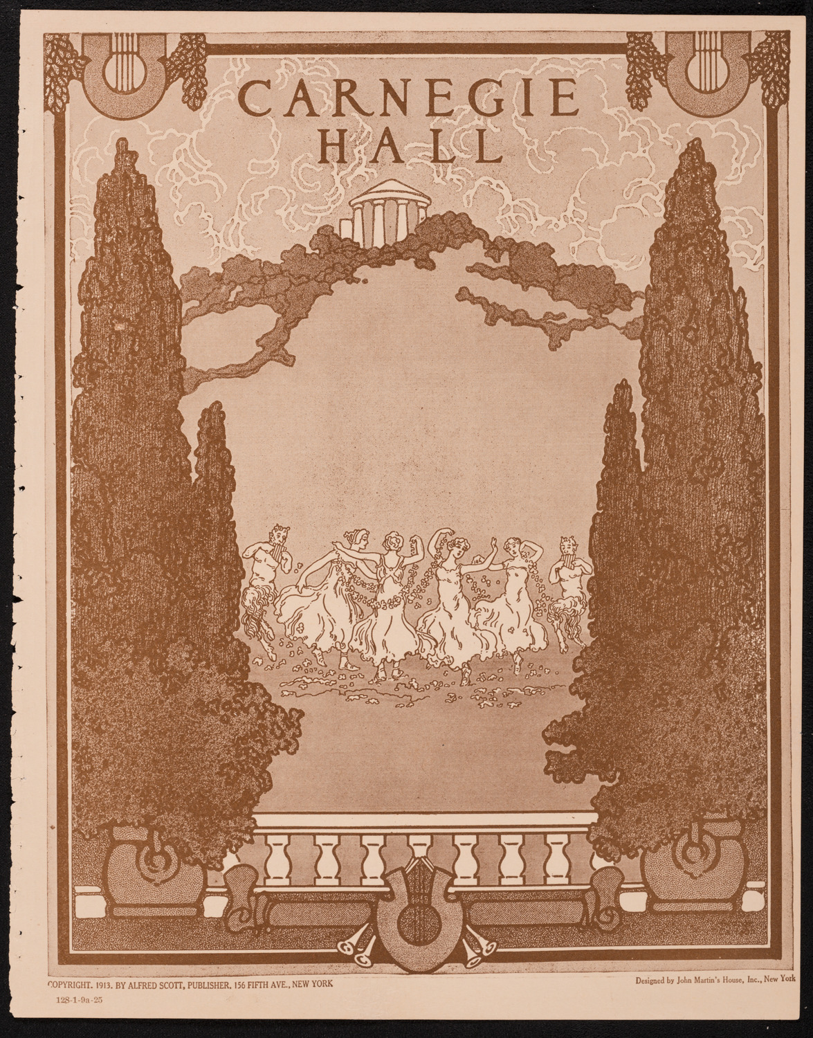 New York Philharmonic, January 9, 1925, program page 1