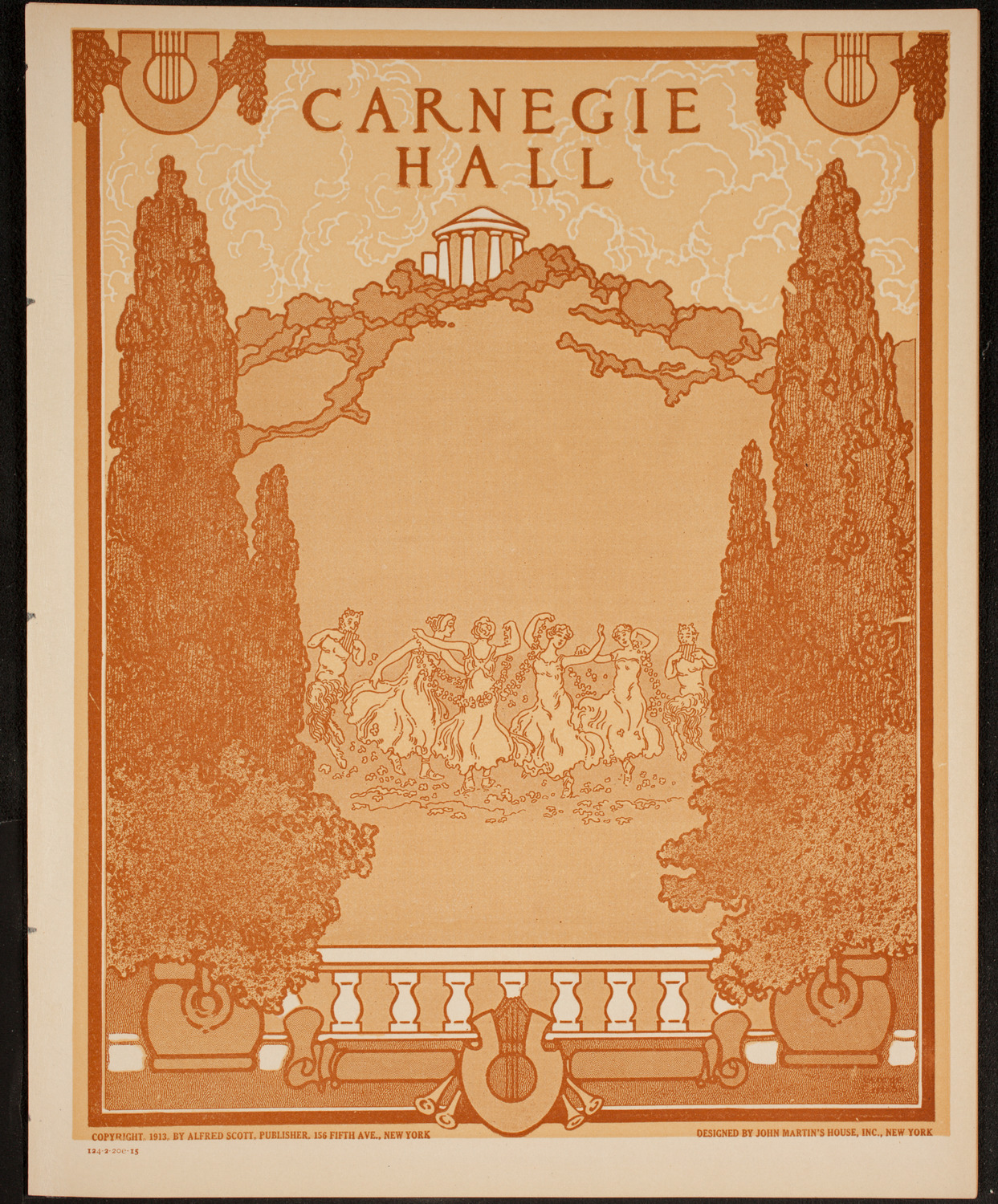 People's Symphony Concert, February 20, 1915, program page 1