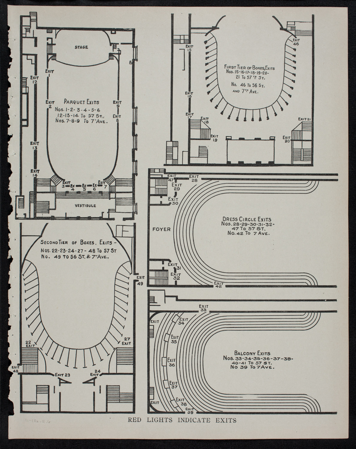 Efrem Zimbalist, Violin, November 10, 1911, program page 11