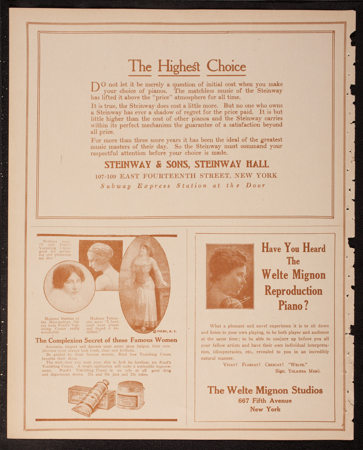 Newman Traveltalks: Hawaii and Manila, March 25, 1917, program page 4