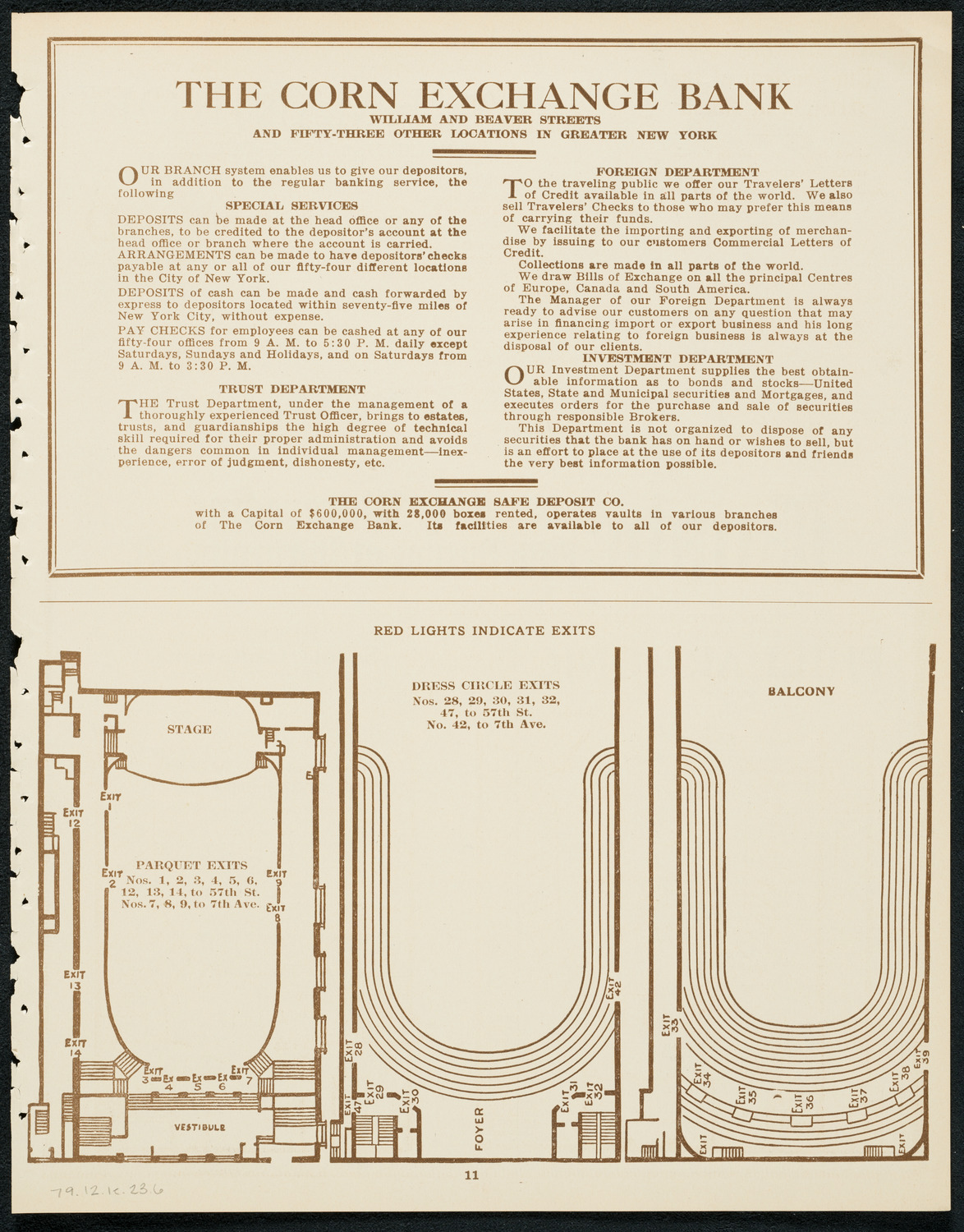 New York Philharmonic, December 1, 1923, program page 11
