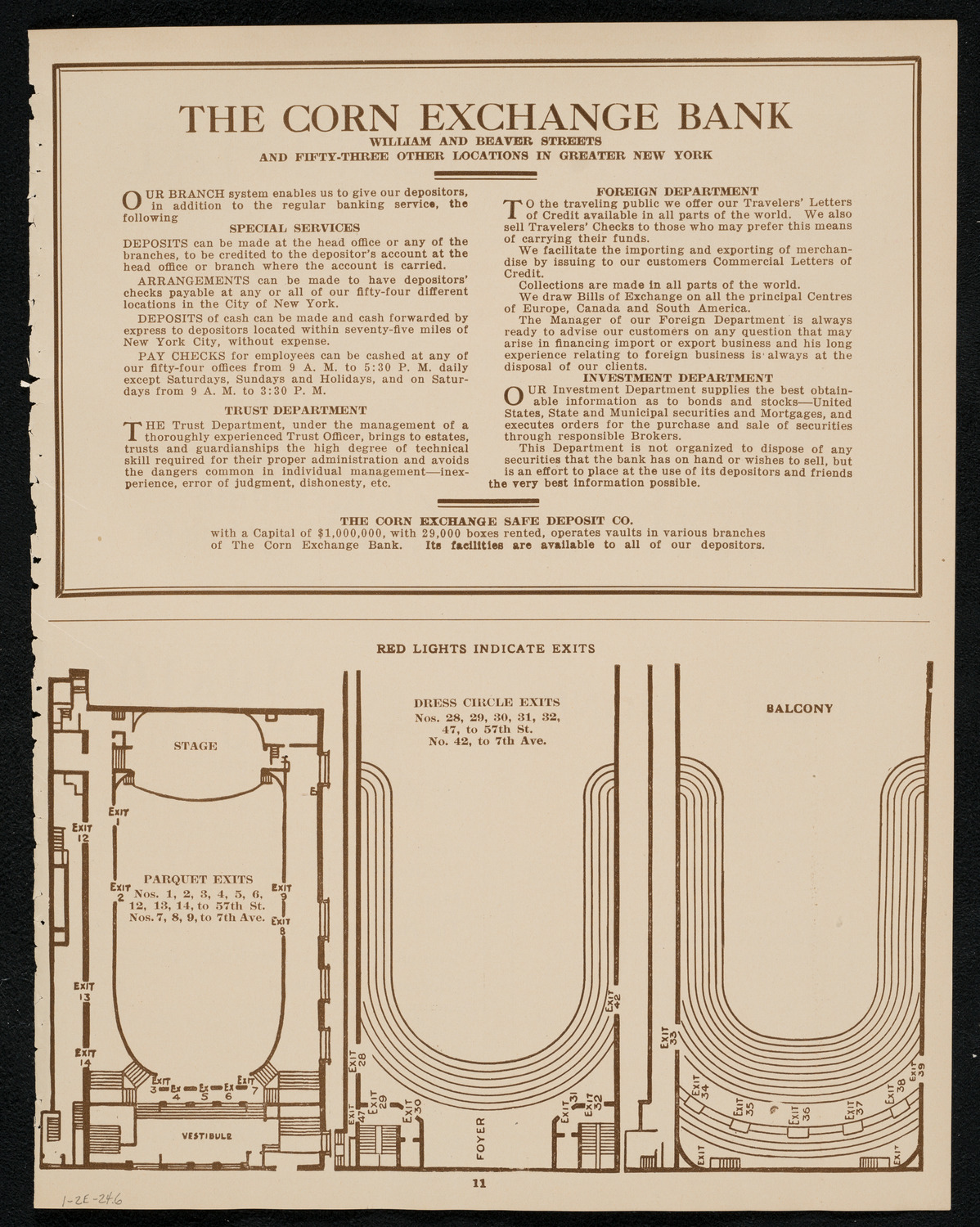 Philadelphia Orchestra, January 2, 1924, program page 11