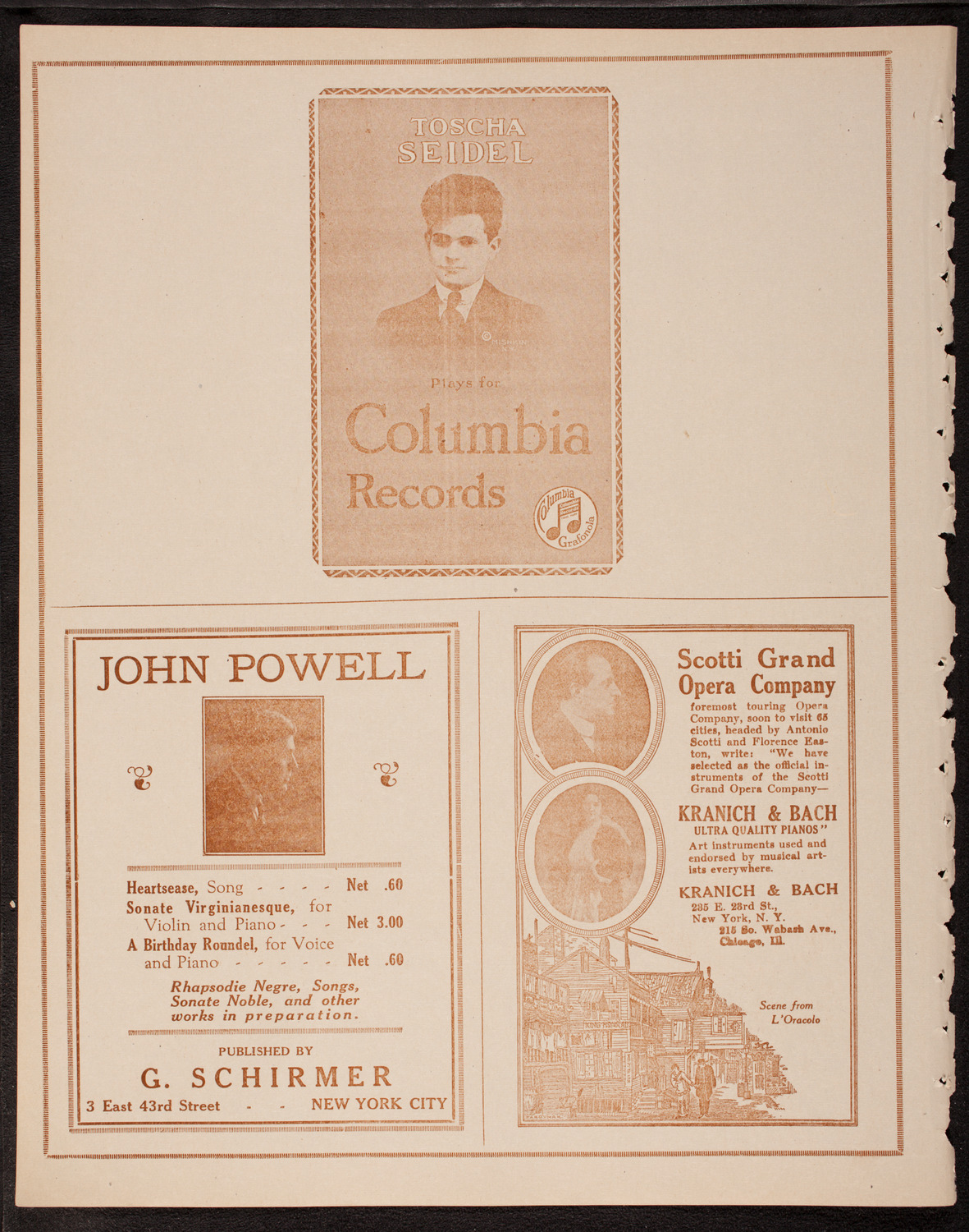 Newman Traveltalks: Alsace-Lorraine, November 17, 1919, program page 6