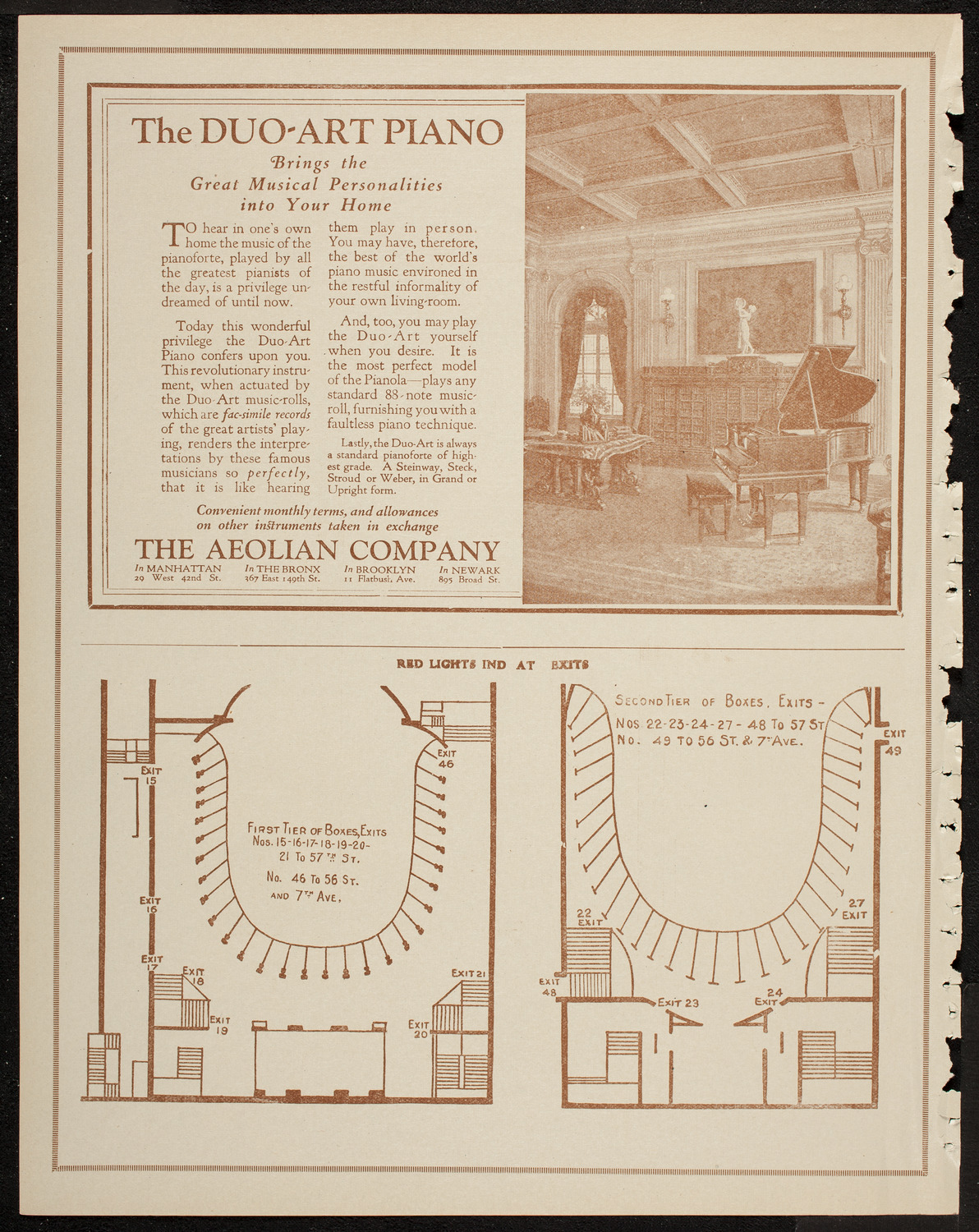 New Symphony Orchestra, March 31, 1920, program page 10