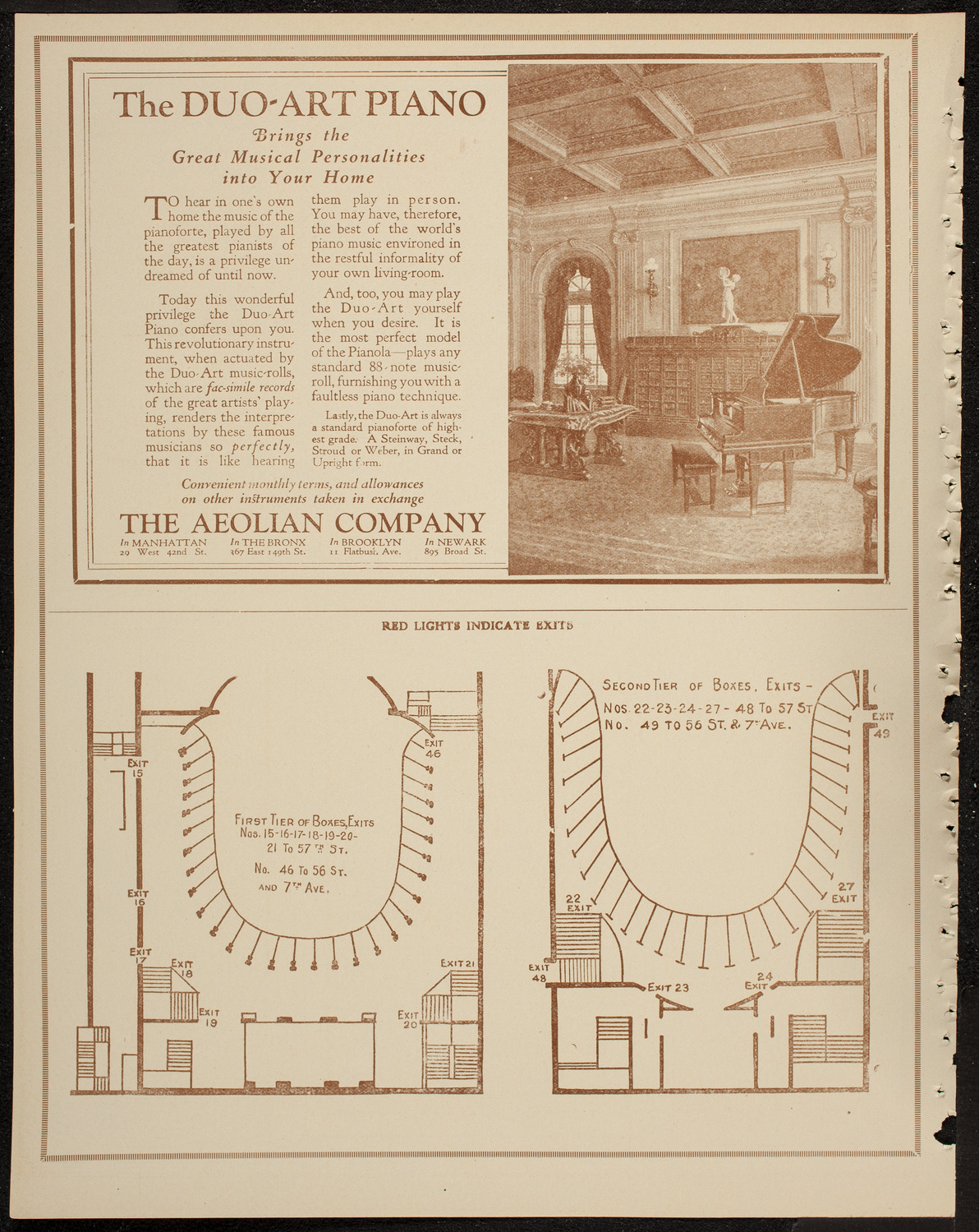 New York Philharmonic, February 15, 1920, program page 10