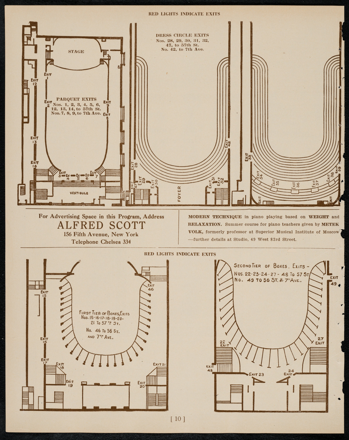 Boston Symphony Orchestra, March 16, 1922, program page 10