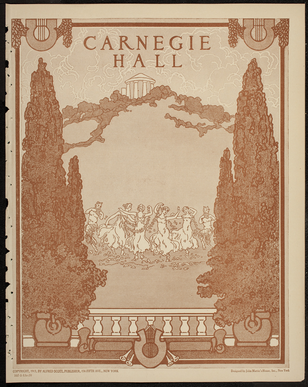 Gala Benefit Concert for New York Probation and Protective Association and Girls' Protective League, January 13, 1920, program page 1