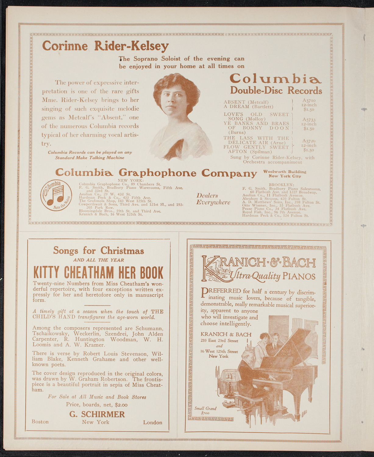 Oratorio Society of New York, December 30, 1915, program page 6