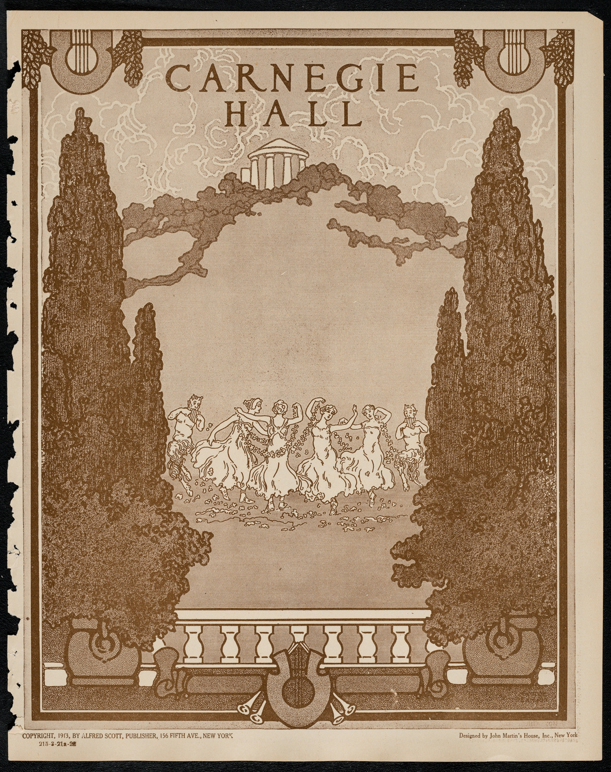 Emma Calvé, Soprano, March 21, 1922, program page 1