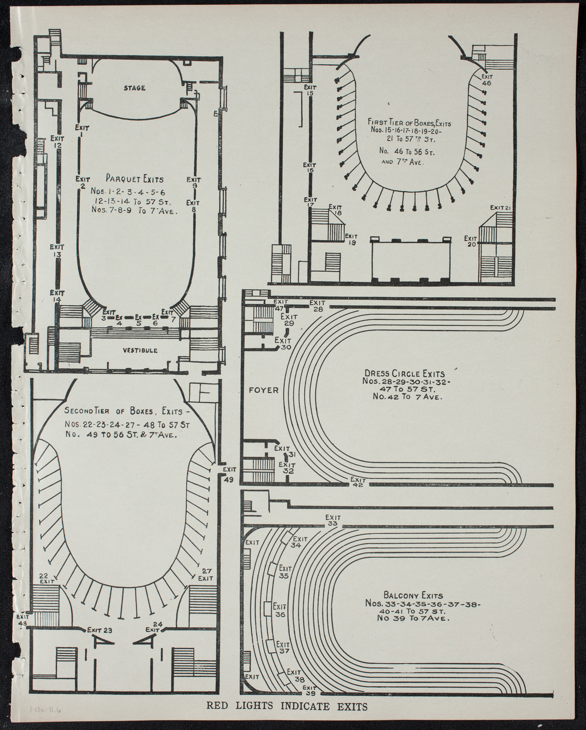 New York Philharmonic, January 13, 1911, program page 11