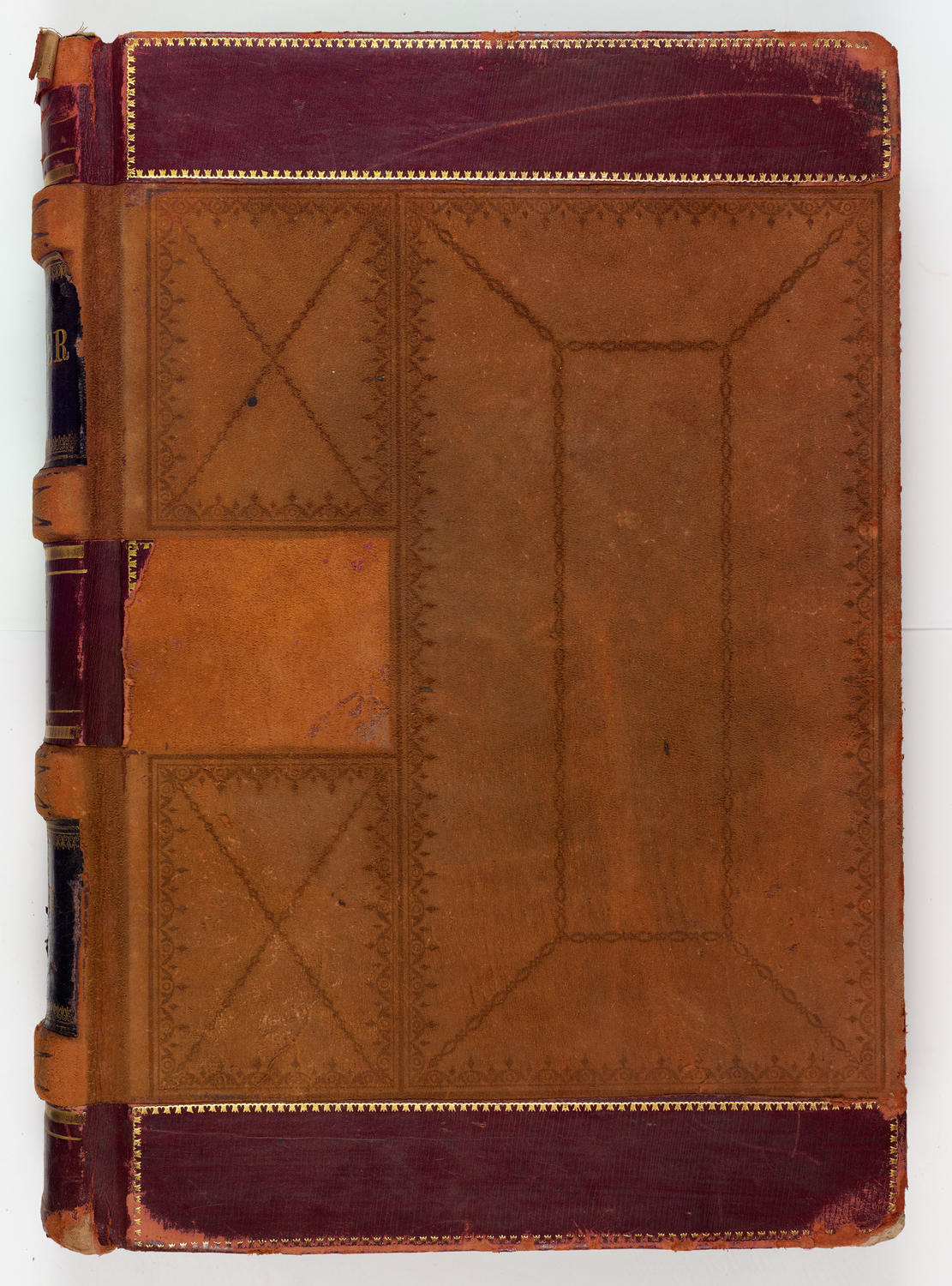 Music Hall Accounting Ledger Journal, volume 6, front cover