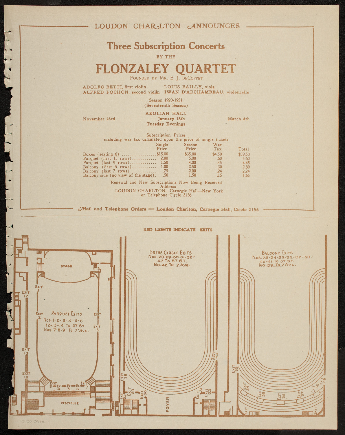 Graduation: Packard Commercial School, May 25, 1920, program page 11