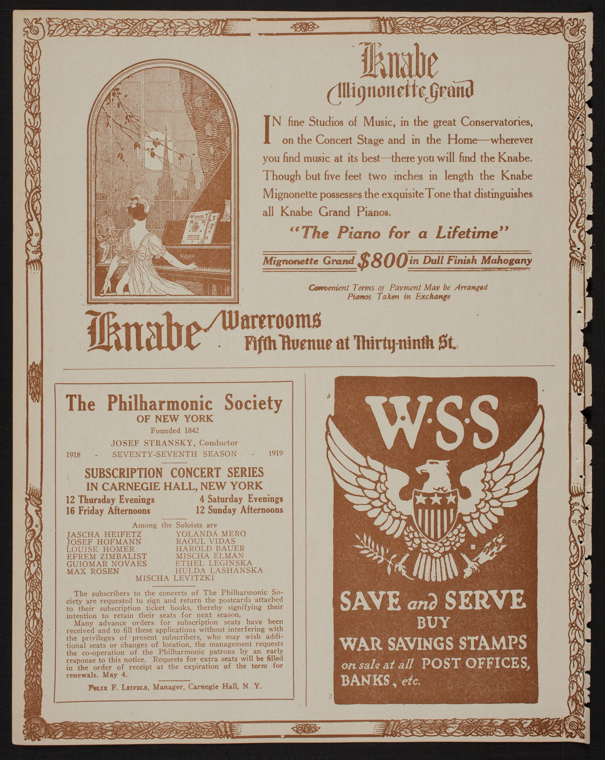 British Empire Day Celebration, May 26, 1918, program page 12