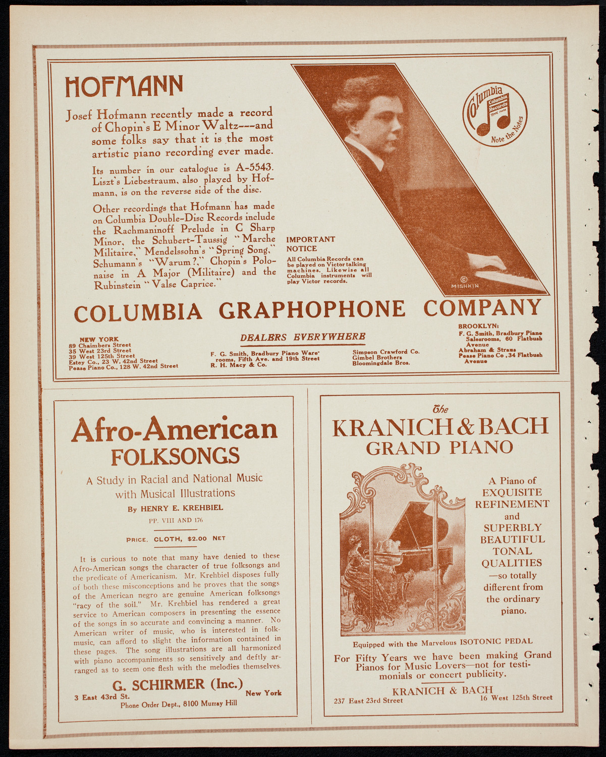 Burton Holmes Travelogue: Japan in Korea, February 9, 1914, program page 6