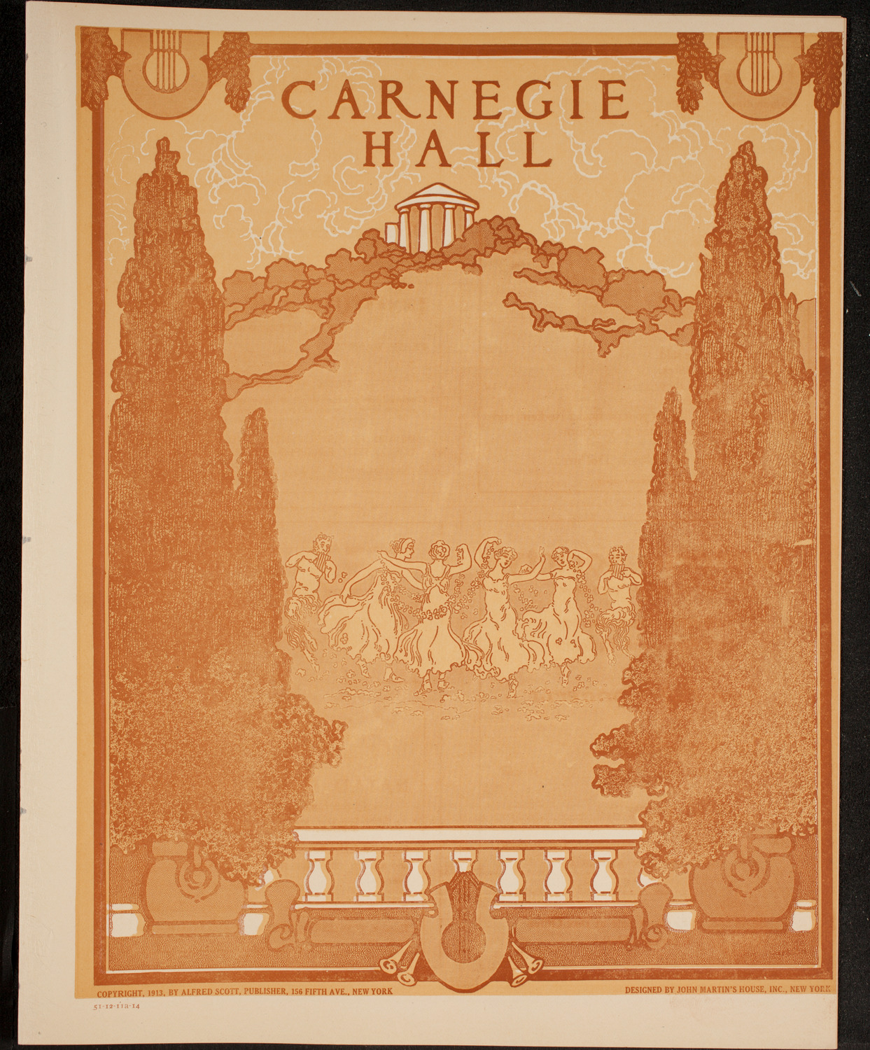 New York Philharmonic, December 11, 1914, program page 1