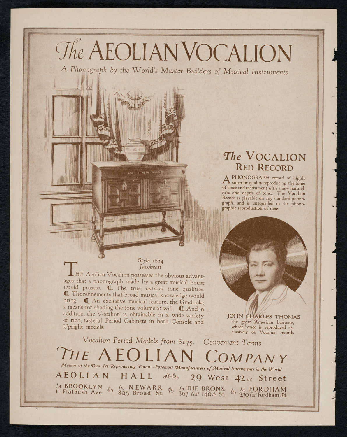 New York Philharmonic, March 21, 1923, program page 2