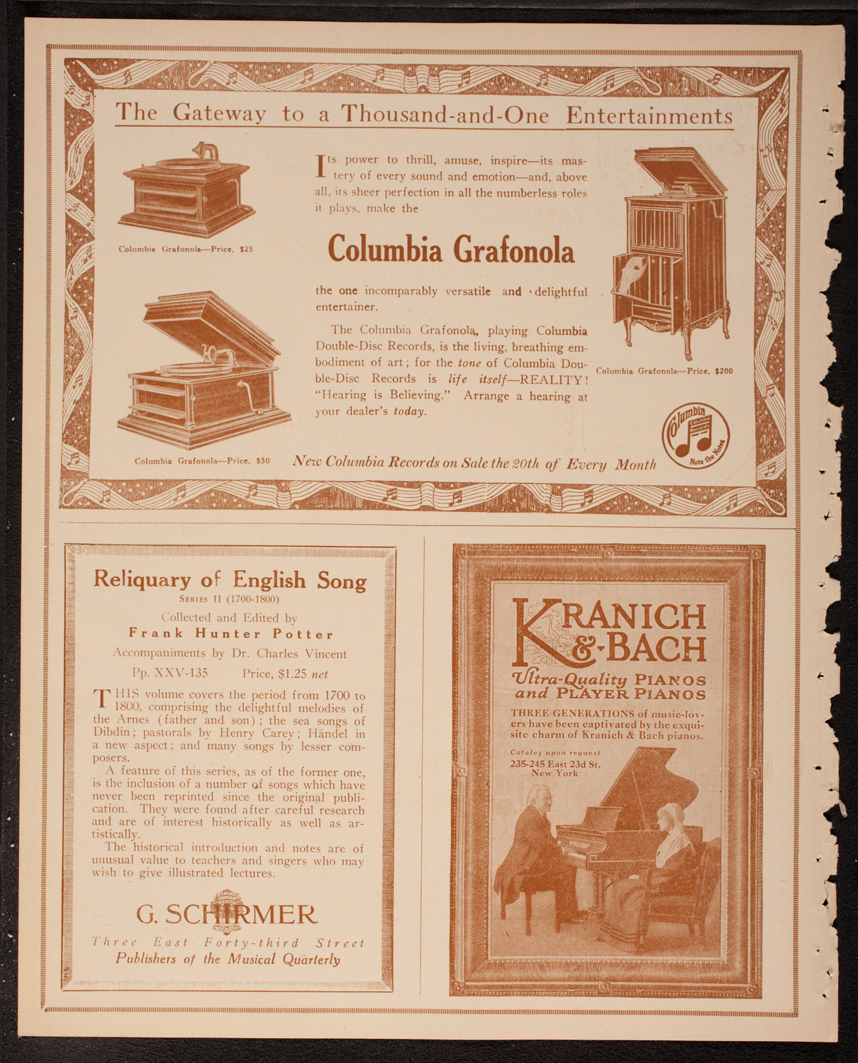 Newman Traveltalks: Korea, March 19, 1917, program page 6