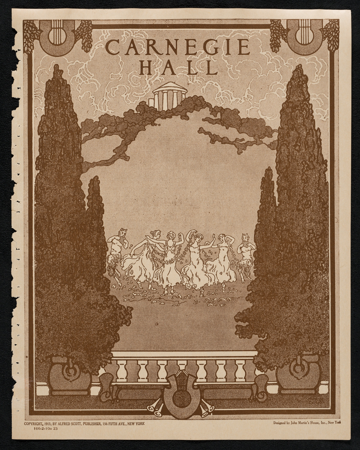 Sigrid Onégin, Contralto, February 10, 1923, program page 1