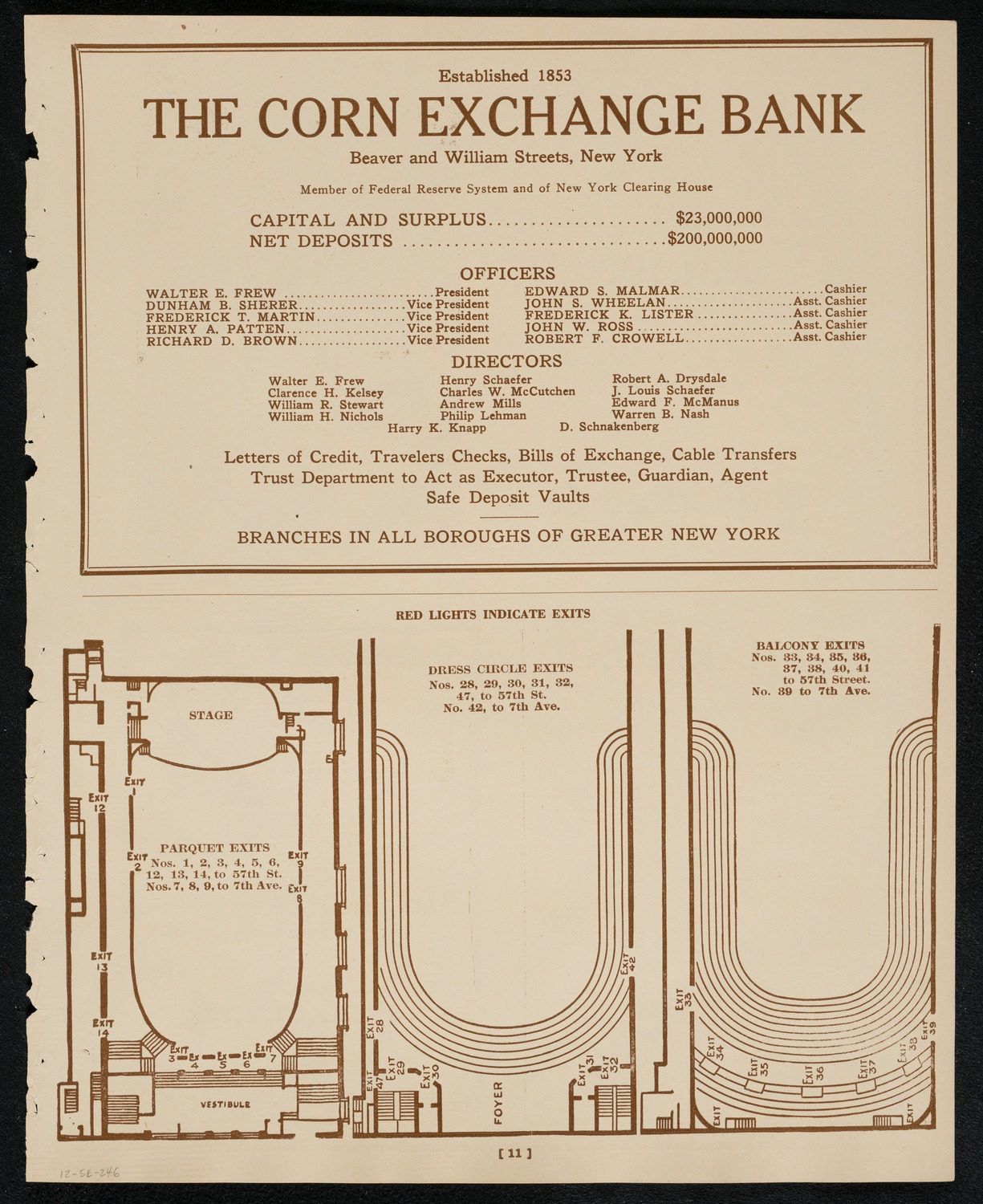 New York Symphony Orchestra, December 5, 1924, program page 11