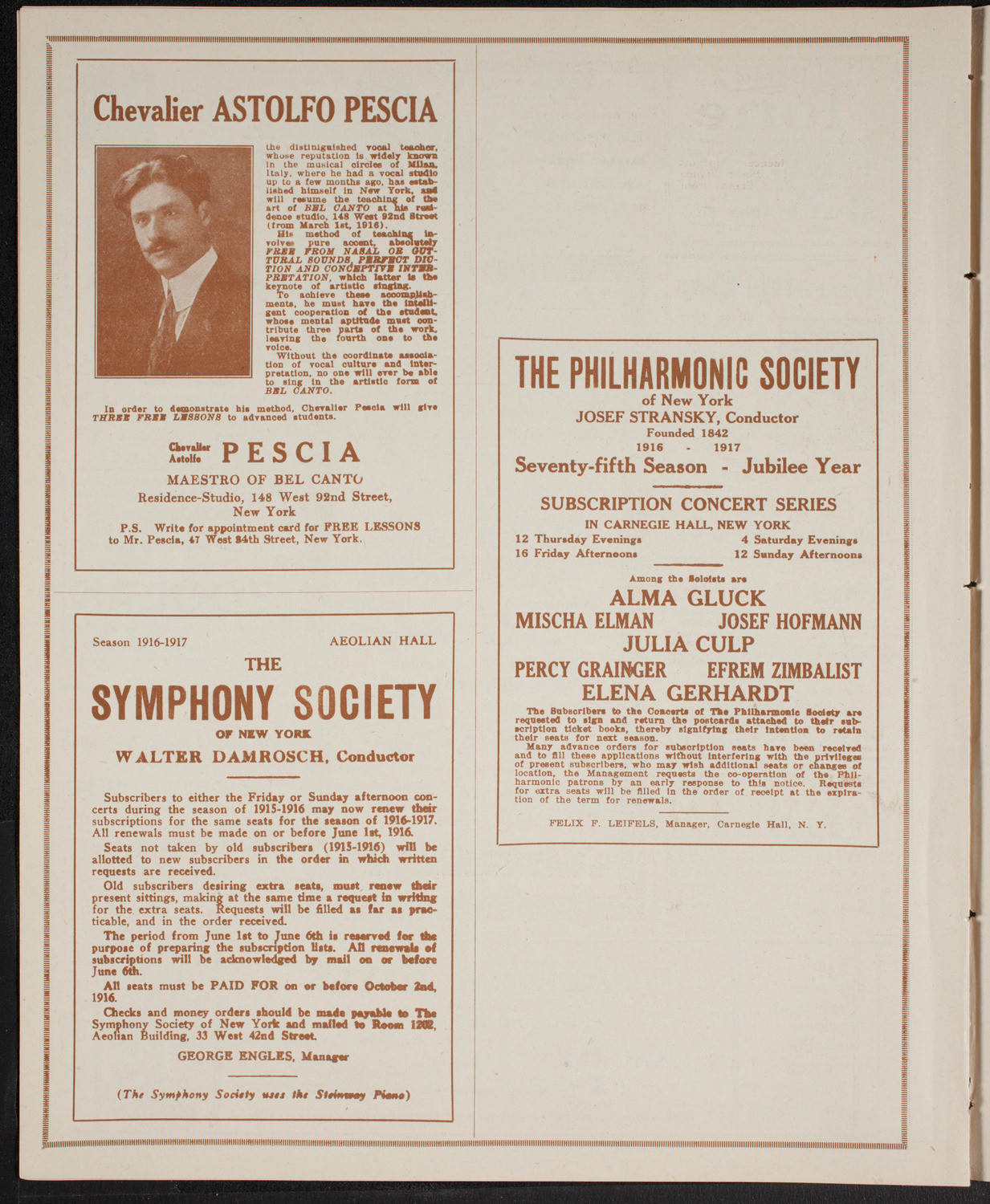 Second World Court Congress, May 2, 1916, program page 8