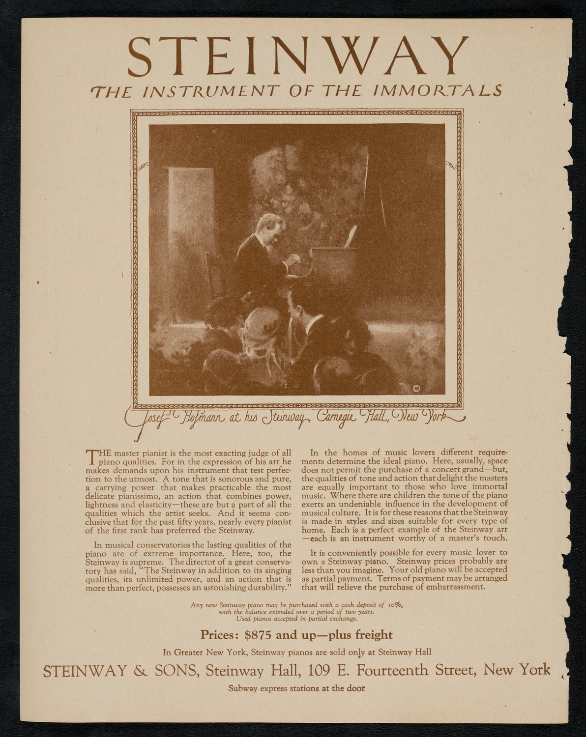 Intercollegiate Glee Club Contest, March 3, 1923, program page 4