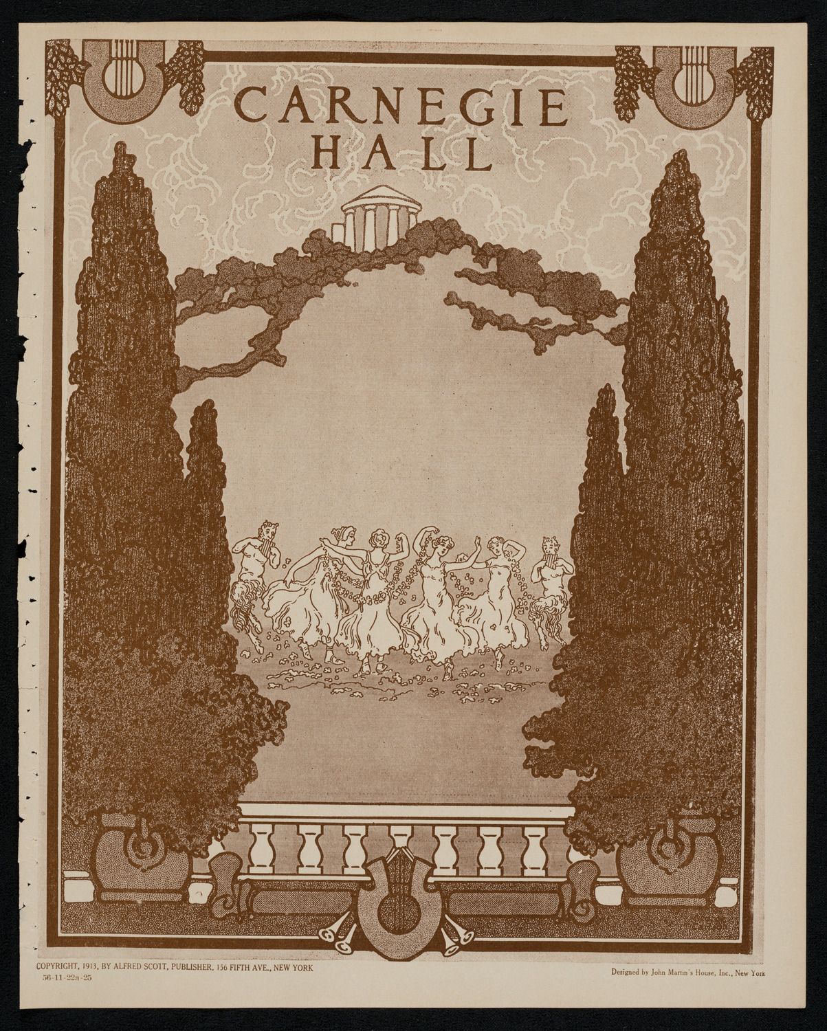 New York Philharmonic, November 22, 1925, program page 1