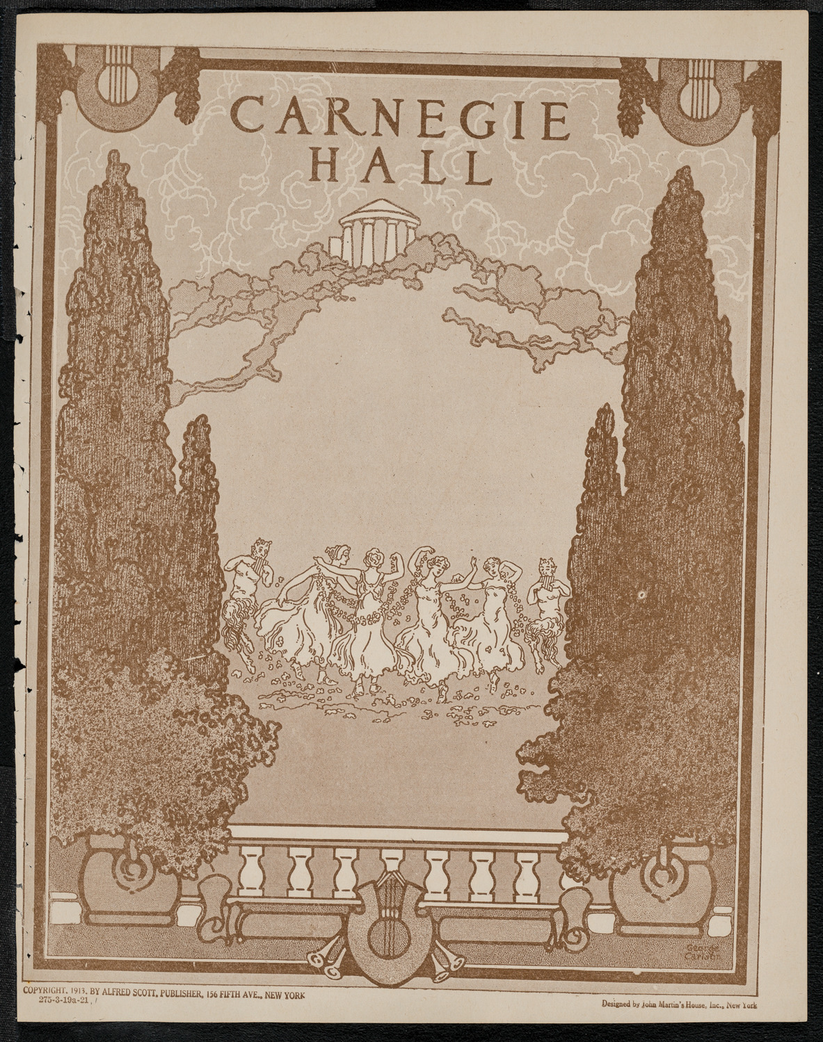 Boston Symphony Orchestra, March 19, 1921, program page 1