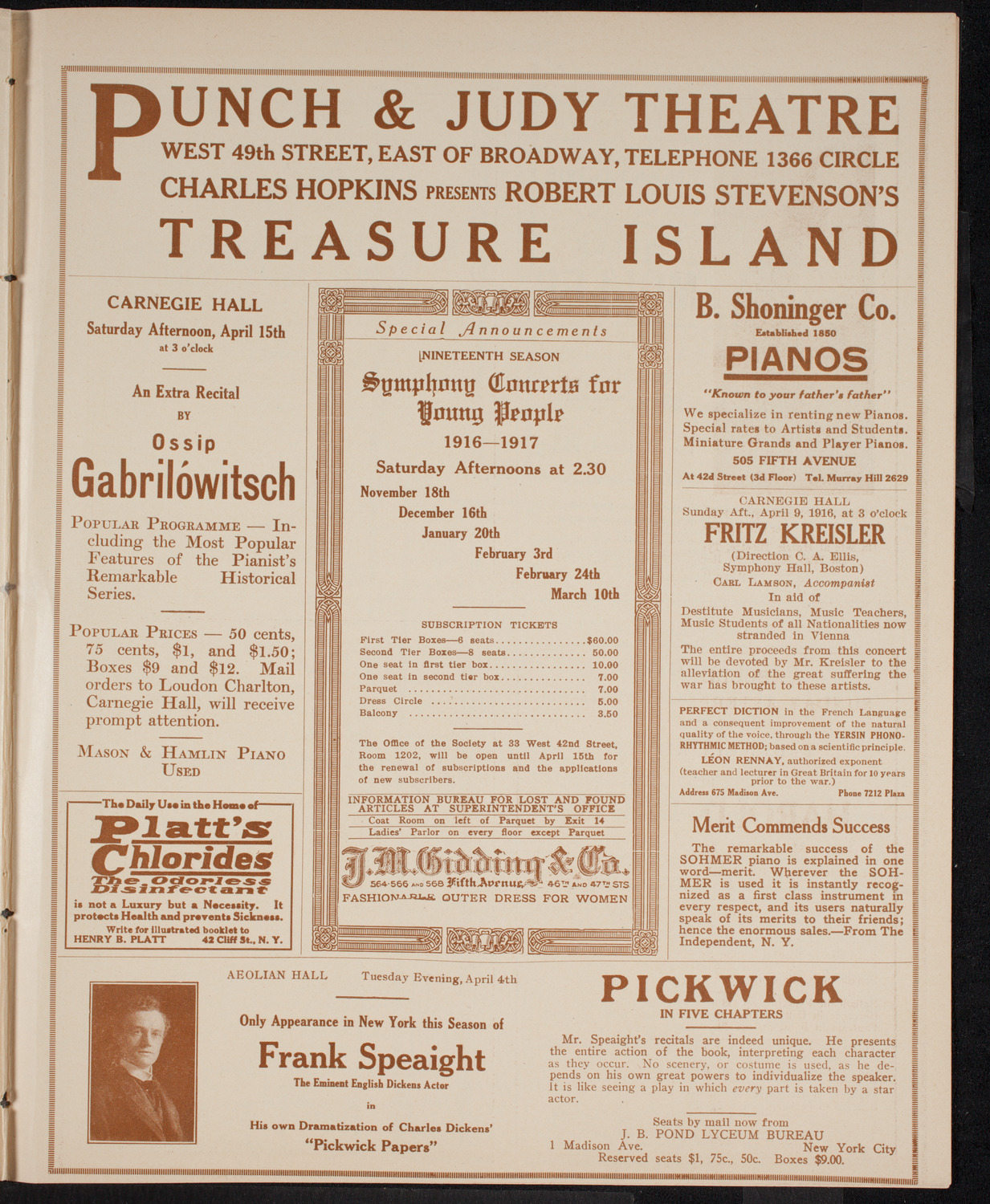 Newman Traveltalks: Bolivia, March 26, 1916, program page 9