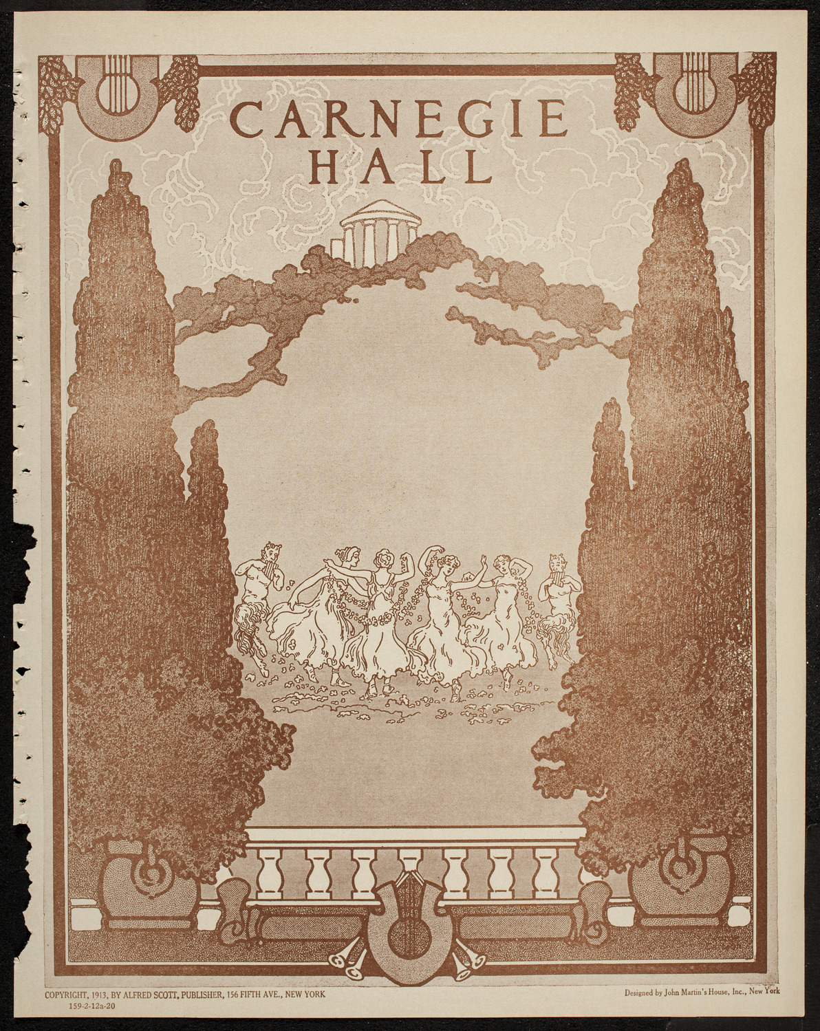 New York Symphony Orchestra, February 12, 1920, program page 1