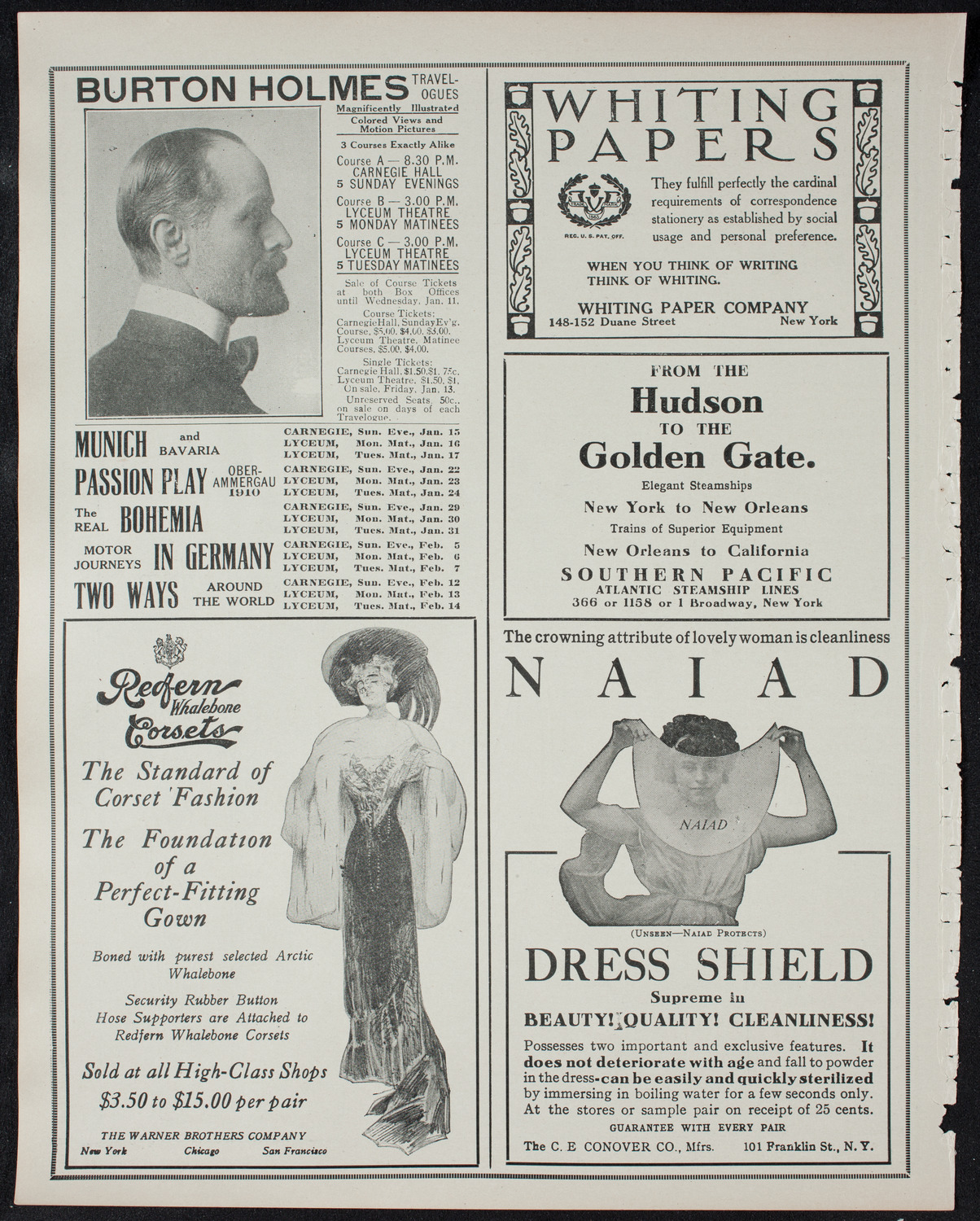 New York Philharmonic, January 15, 1911, program page 2